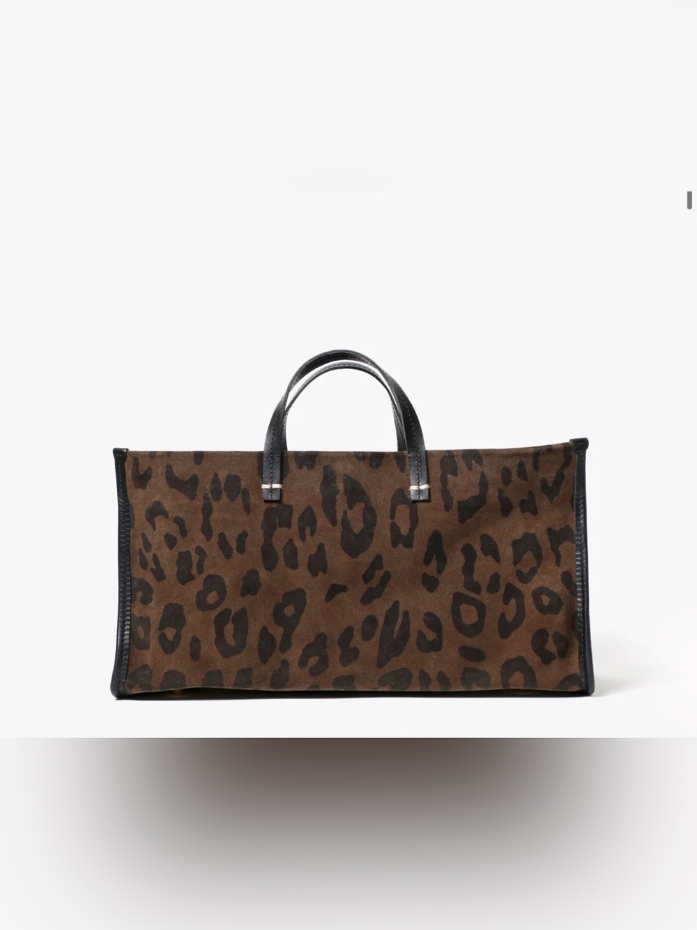 Clare V Sam Top Handle Bag - Cocoa Pablo Cat